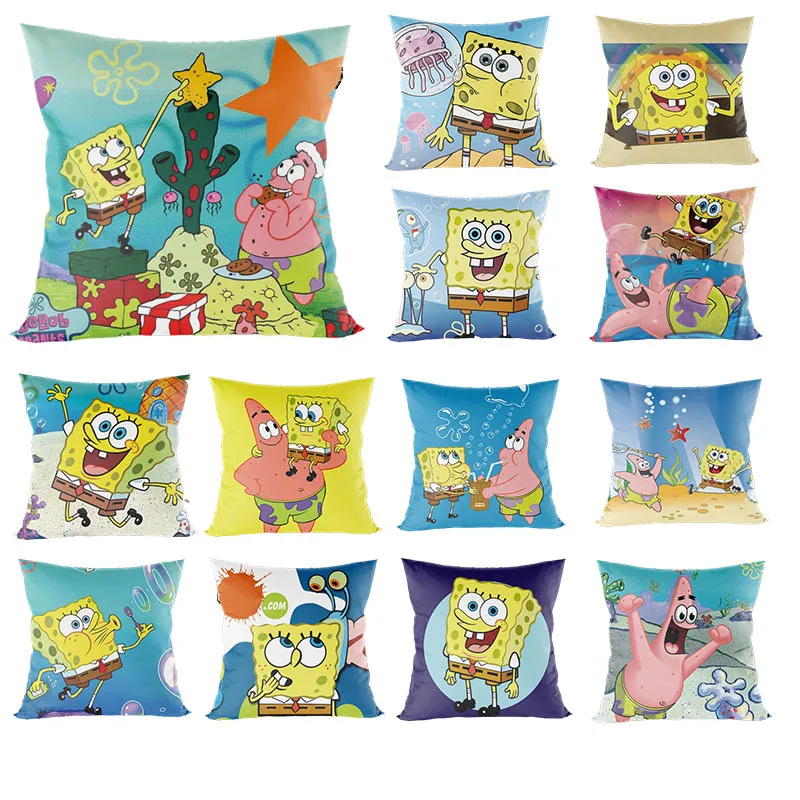 New Animation Spongebob Squarepants Cartoon Pillow Children's Toys Plush Toys Kawaii Birthday Christmas Gift
New Animation Spongebob Squarepants Cartoon Pillow Children's Toys Plush Toys Kawaii Birthday Christmas Gift