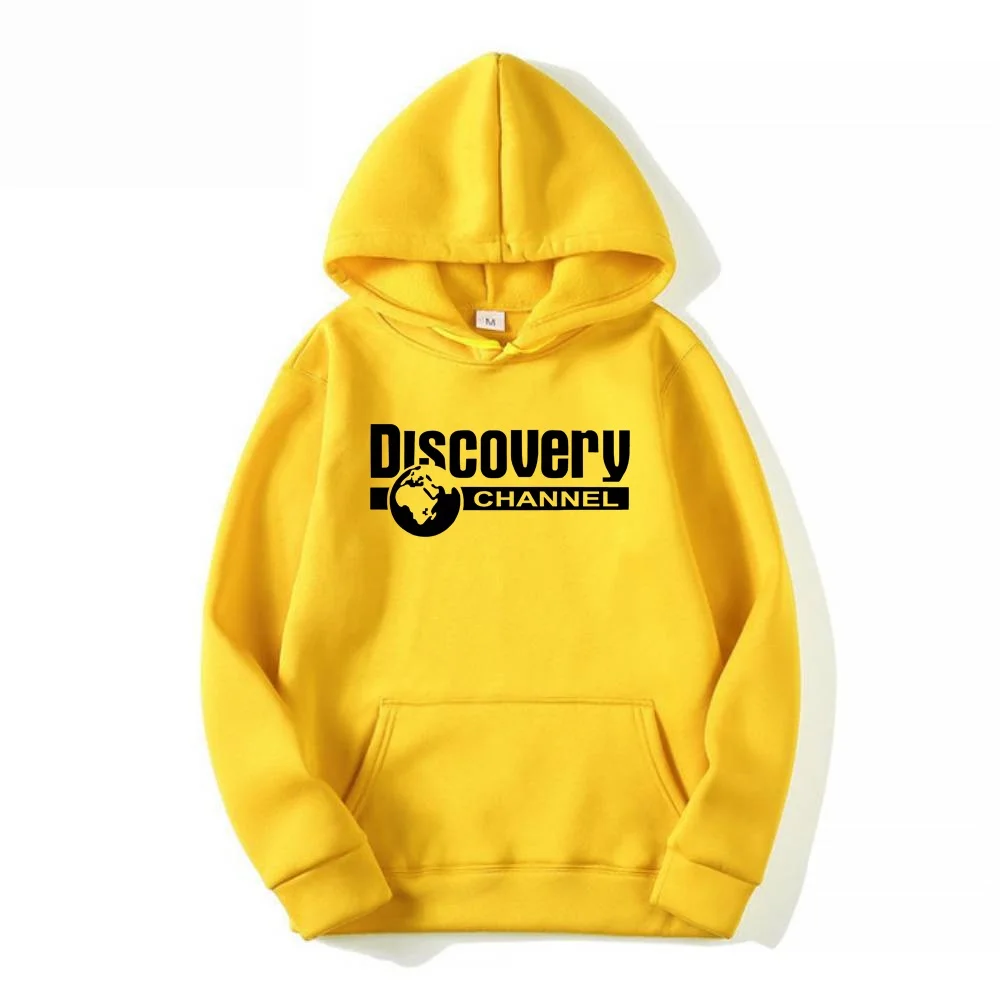 Mens Women Hoodie Sweatshirts Fashion Sportwear Outerwear Discovery Channel Sign Tracksuits Couples Pullover Top Spring Autumn
Mens Women Hoodie Sweatshirts Fashion Sportwear Outerwear Discovery Channel Sign Tracksuits Couples Pullover Top Spring Autumn