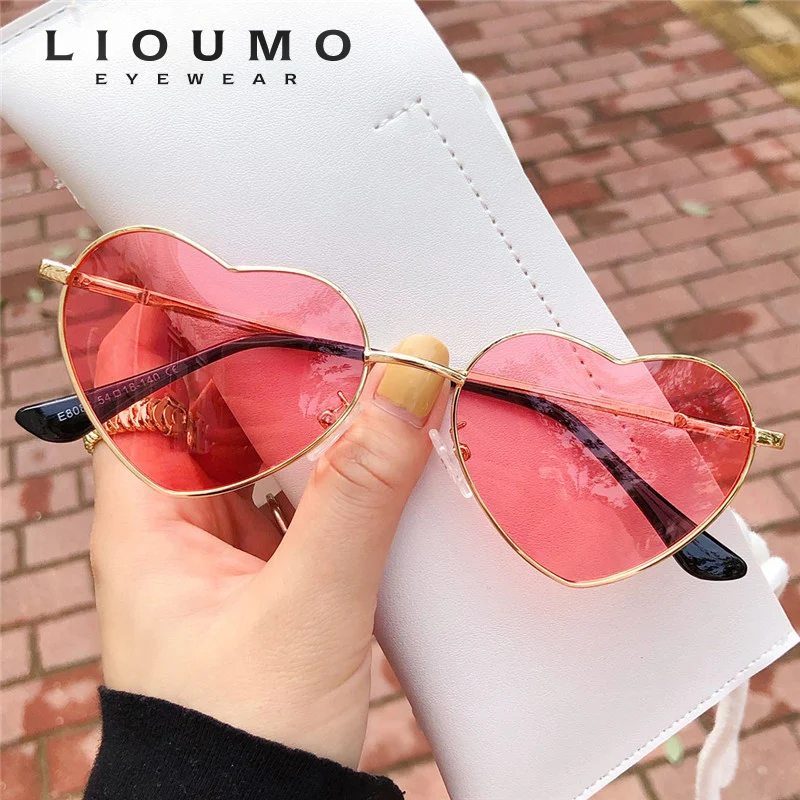LIOUMO Fashion Heart Sunglasses Polarized Women Lovely Heart Glasses Female Eyewear Pink Lens Trendy Shades UV400 lunette coeur
LIOUMO Fashion Heart Sunglasses Polarized Women Lovely Heart Glasses Female Eyewear Pink Lens Trendy Shades UV400 lunette coeur