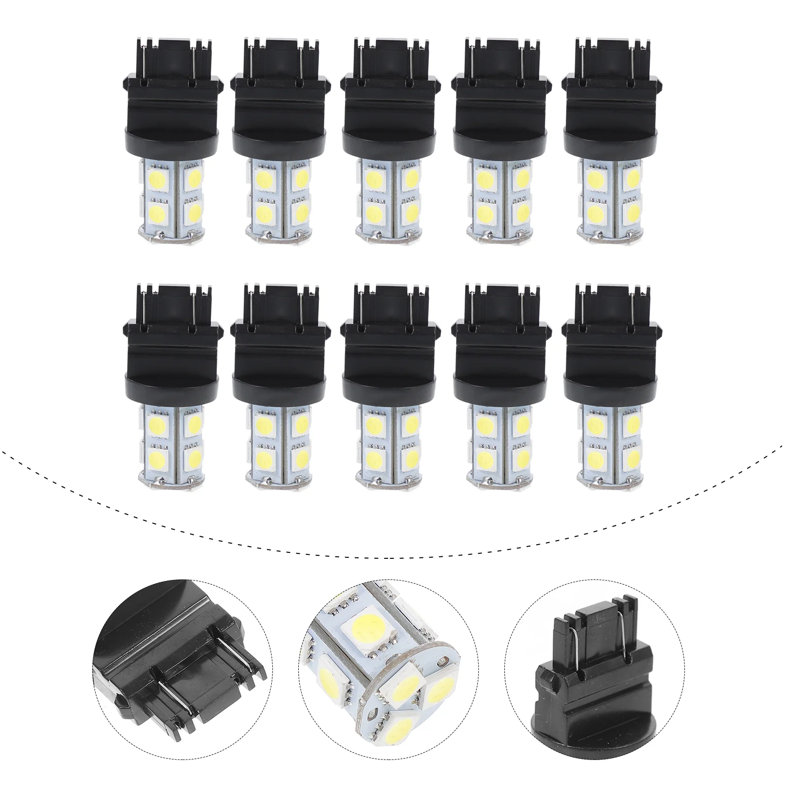 10pcs Lights LED Highlight PVC Modified Light Warning Lamp Car Reversing Light Vehicle Reversing Light
10pcs Lights LED Highlight PVC Modified Light Warning Lamp Car Reversing Light Vehicle Reversing Light