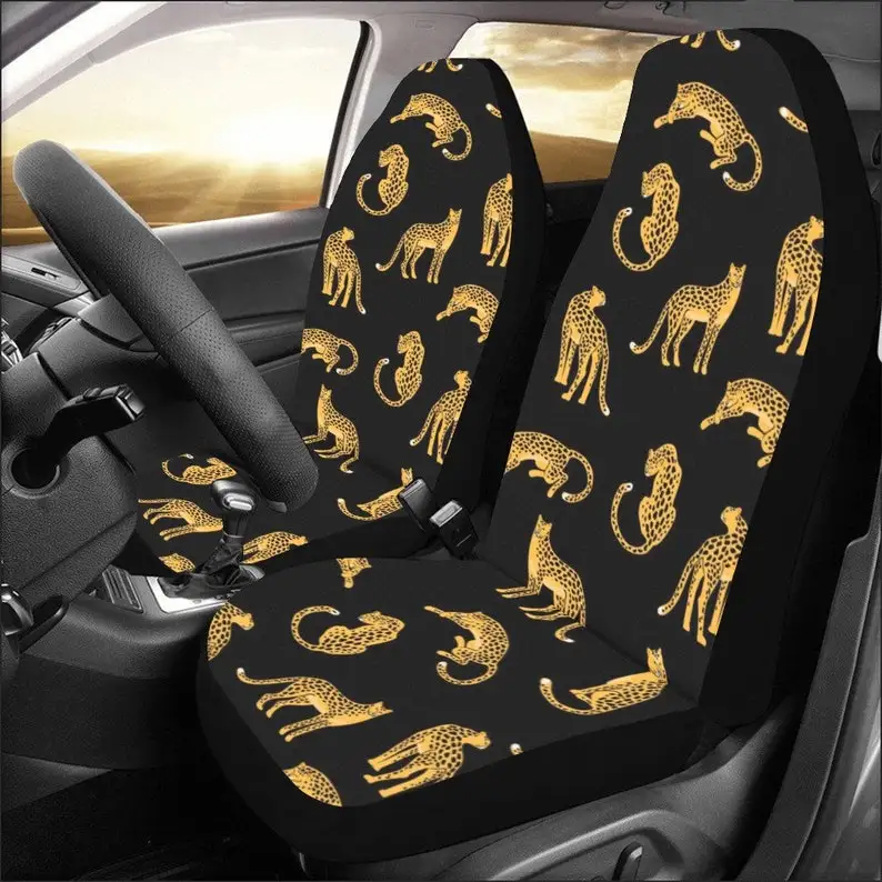 Cheetah Print Car Seat Covers 2 pc, Animal Leopard Pattern Front Seat Covers, Car Vehicle SUV Seat Protector Designer Women Acce
Cheetah Print Car Seat Covers 2 pc, Animal Leopard Pattern Front Seat Covers, Car Vehicle SUV Seat Protector Designer Women Acce
