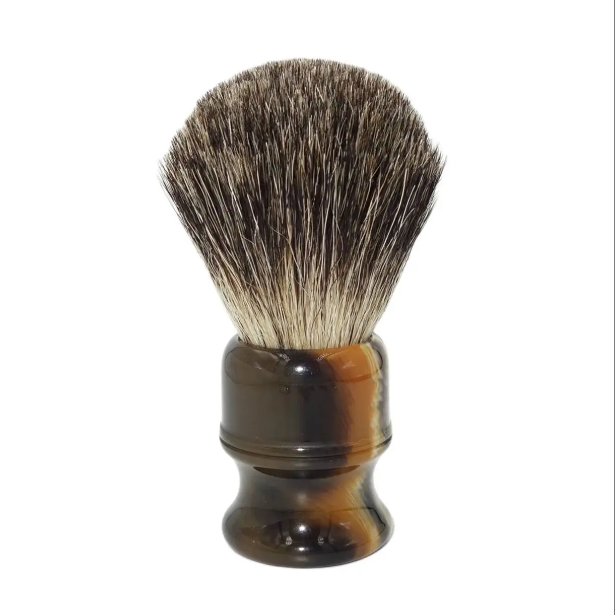 

Magyfosia New 24mm Pure Badger Hair Knot Resplendent Hand-Crafted Resin Handle Wet Shaving Brush for Man Shaver