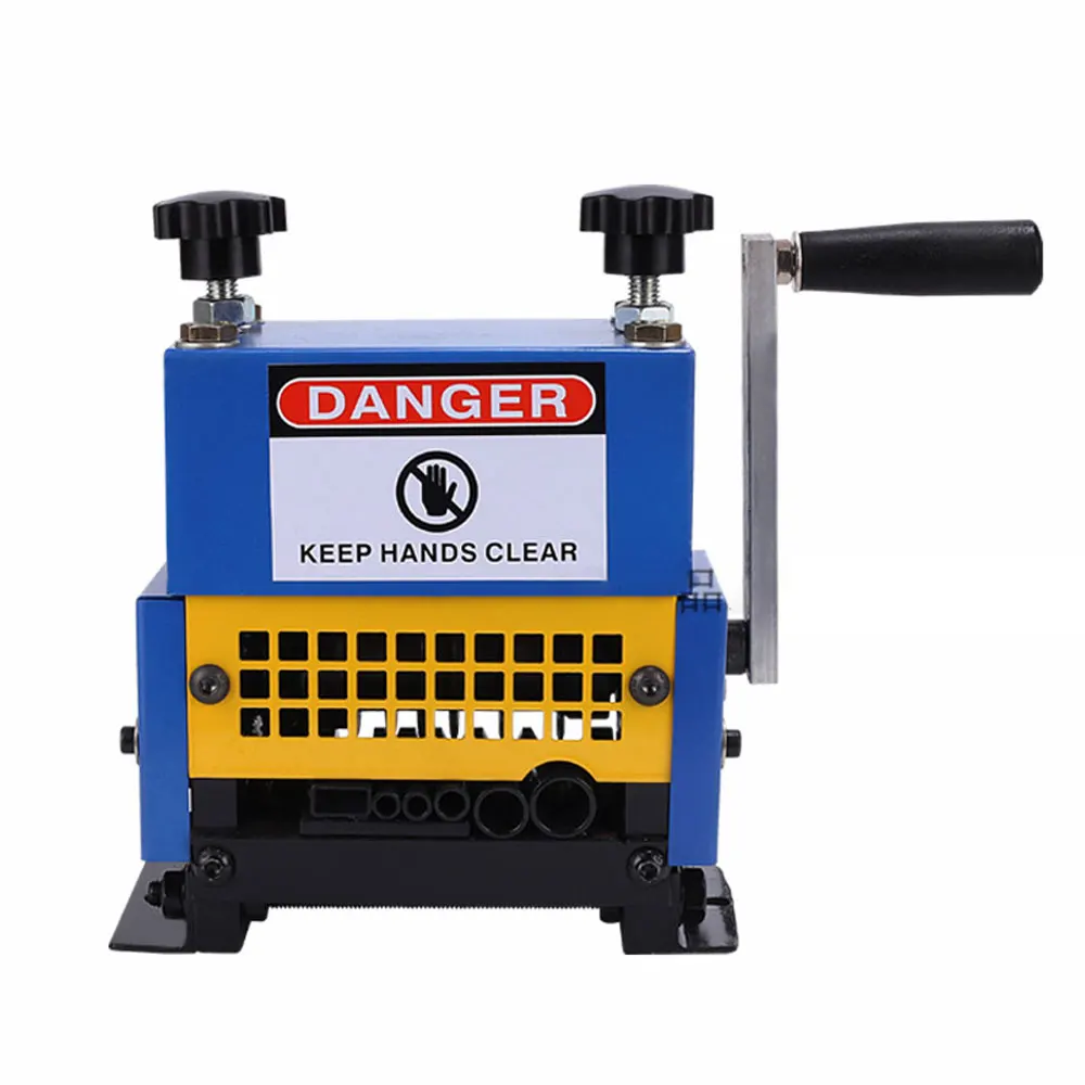 Wire Stripping Machine 1.5mm-35mm Diameter with 6 Channels Wire Stripper Machine Manual Hand Cranked for Cutting and Stripping
Wire Stripping Machine 1.5mm-35mm Diameter with 6 Channels Wire Stripper Machine Manual Hand Cranked for Cutting and Stripping