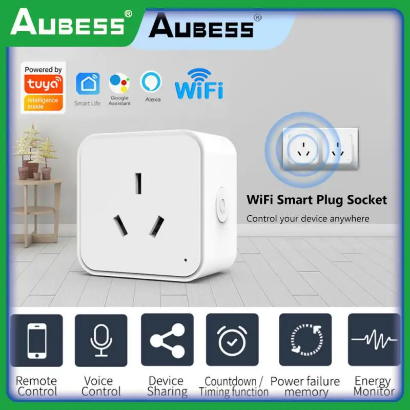 For Tuya Smart Life App Au Smart Socket Tuya Wifi Smart Plug Timing Function Mini Socket Work With Alexa Google Home Smart Home
For Tuya Smart Life App Au Smart Socket Tuya Wifi Smart Plug Timing Function Mini Socket Work With Alexa Google Home Smart Home