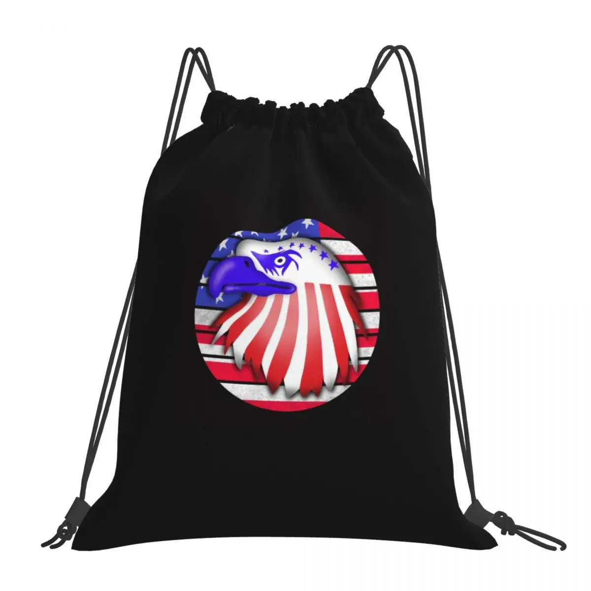 Рюкзаки с американским флагом орла, винтажный флаг, многофункциональные портативные сумки на шнурке, сумка на шнурке с карманами, сумка для обуви, сумки для книг 
Рюкзаки с американским флагом орла, винтажный флаг, многофункциональные портативные сумки на шнурке, сумка на шнурке с карманами, сумка для обуви, сумки для книг