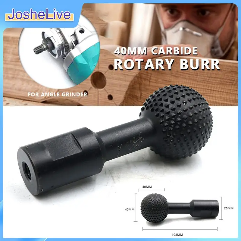 Carbide Rotary Drilling Bits Grinding Head Burr Wood Carving Polishing Engraving Grinding Hand Tools Angle Wood Burr Set 10/14mm
Carbide Rotary Drilling Bits Grinding Head Burr Wood Carving Polishing Engraving Grinding Hand Tools Angle Wood Burr Set 10/14mm