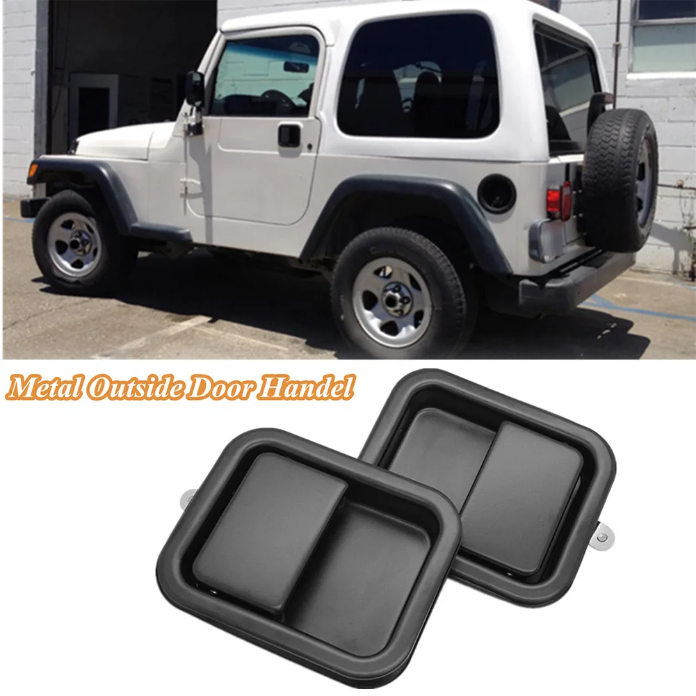 For Wrangler Outside Door Handle PAIR Full Door HEAVY DUTY METAL 1991-2006 YJ TJ Car High-quality Exterior Door Handles
For Wrangler Outside Door Handle PAIR Full Door HEAVY DUTY METAL 1991-2006 YJ TJ Car High-quality Exterior Door Handles