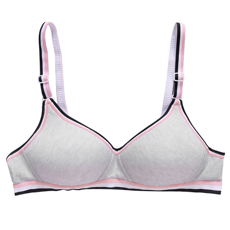 

Young Girls Wireless Padded Bra Teenage Sport Underwear 12-18Y Small Lingerie