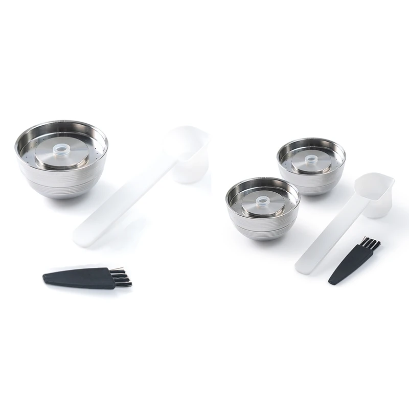 For Nespresso Vertuo Next Reusable Stainless Steel Capsule Pod Vertuoline Refillable Coffee Filter
For Nespresso Vertuo Next Reusable Stainless Steel Capsule Pod Vertuoline Refillable Coffee Filter