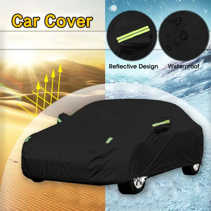 Car Cover Waterproof Car Tarp All Weather Block UV Rays Soft Upholstery Fabric For Car Reflector Dust Rain Snow Protective Suv
Car Cover Waterproof Car Tarp All Weather Block UV Rays Soft Upholstery Fabric For Car Reflector Dust Rain Snow Protective Suv