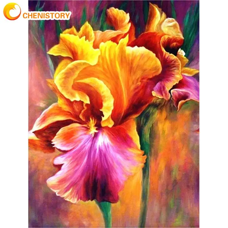 CHENISTORY 5D алмазная живопись радужные цветы квадратные/круглые стразы мозаика цветы алмазная вышивка набор хобби домашний декор 
CHENISTORY 5D алмазная живопись радужные цветы квадратные/круглые стразы мозаика цветы алмазная вышивка набор хобби домашний декор