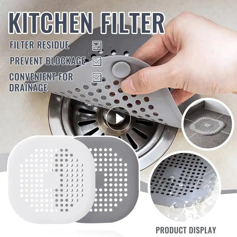 1pc Bathroom Hair Sink Sewer Filter Floor Drain Strainer Water Hair Stopper Bath Catcher Shower Cover Clog Bathroom Accessorie
1pc Bathroom Hair Sink Sewer Filter Floor Drain Strainer Water Hair Stopper Bath Catcher Shower Cover Clog Bathroom Accessorie