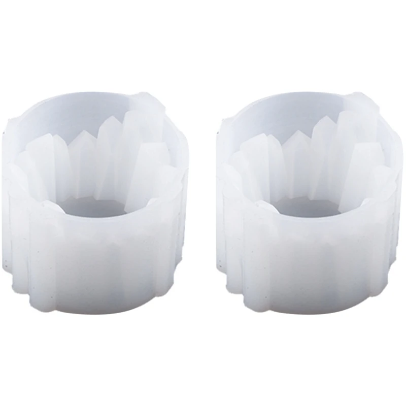 DIY Crystal Epoxy Resin Mold Crystal Stone Candle Holder Silicone Mold Manual Storage Box Silicone Mold for Resin, 2PCS
DIY Crystal Epoxy Resin Mold Crystal Stone Candle Holder Silicone Mold Manual Storage Box Silicone Mold for Resin, 2PCS