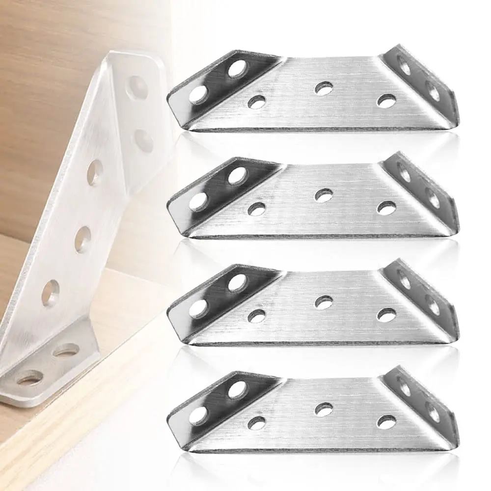 Furniture Triangle Bracket Support Thickened Universal Connector Corner Fastener Fixed Hardware Multifunctional
Furniture Triangle Bracket Support Thickened Universal Connector Corner Fastener Fixed Hardware Multifunctional