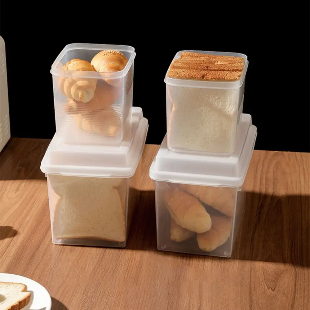 Dustproof Plastic Sealed Visible Fresh Keeping Anti-drop Kitchen Accessories Refrigerator Crisper Bread Container Storage Box
Dustproof Plastic Sealed Visible Fresh Keeping Anti-drop Kitchen Accessories Refrigerator Crisper Bread Container Storage Box