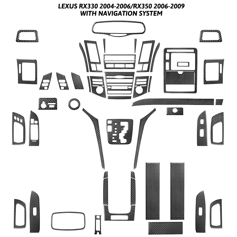 Автомобильные наклейки, аксессуары для украшения автомобилей Lexus RX330 2004-2006 RX350 2006-2009, декоративные молдинги из углеродного волокна
Автомобильные наклейки, аксессуары для украшения автомобилей Lexus RX330 2004-2006 RX350 2006-2009, декоративные молдинги из углеродного волокна