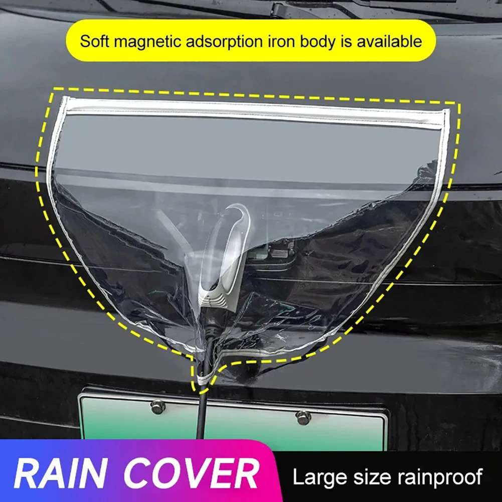 EV Charger Cover Universal Electric Vehicle Charging Port Rainproof Cover Magnetic Mount with Windproof Fastener Weather Proof
EV Charger Cover Universal Electric Vehicle Charging Port Rainproof Cover Magnetic Mount with Windproof Fastener Weather Proof