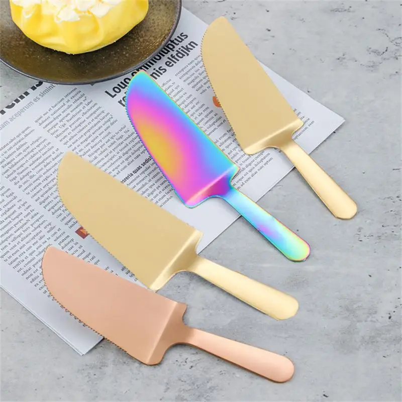 

Cake Shovel And Rich Texture Easy To Clean Stainless Steel Cake Shovel Electroplating Process Is Not Easy To Fade Baking Tools