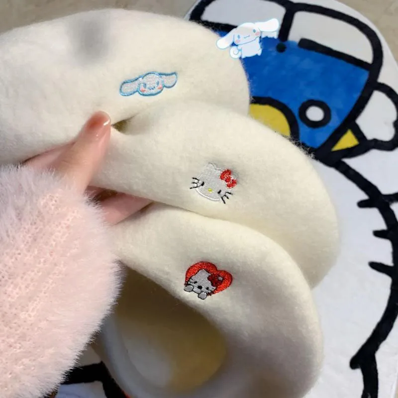 Sanrios Kawaii Anime Hellokitty Cinnamoroll Cartoon Cute Beret Women Winter Anime Embroidered Warm Hat Girl Christmas Gift
Sanrios Kawaii Anime Hellokitty Cinnamoroll Cartoon Cute Beret Women Winter Anime Embroidered Warm Hat Girl Christmas Gift