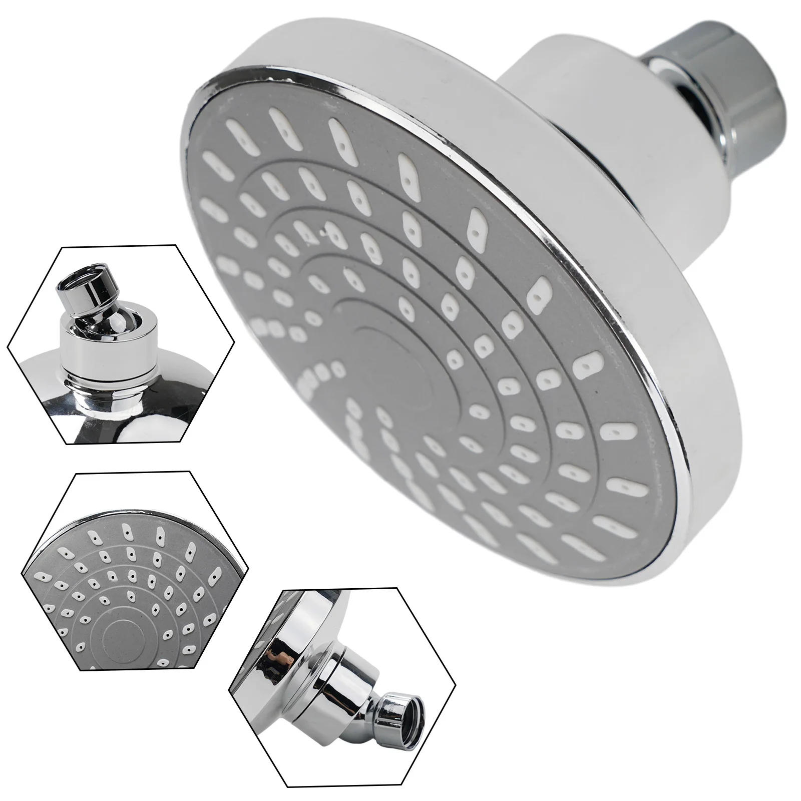High Pressure Shower Head Sprayer Adjustable Rainfall Wall-Mounted Showerheads Bathroom Fixture Faucet Bathroom Accessories
High Pressure Shower Head Sprayer Adjustable Rainfall Wall-Mounted Showerheads Bathroom Fixture Faucet Bathroom Accessories