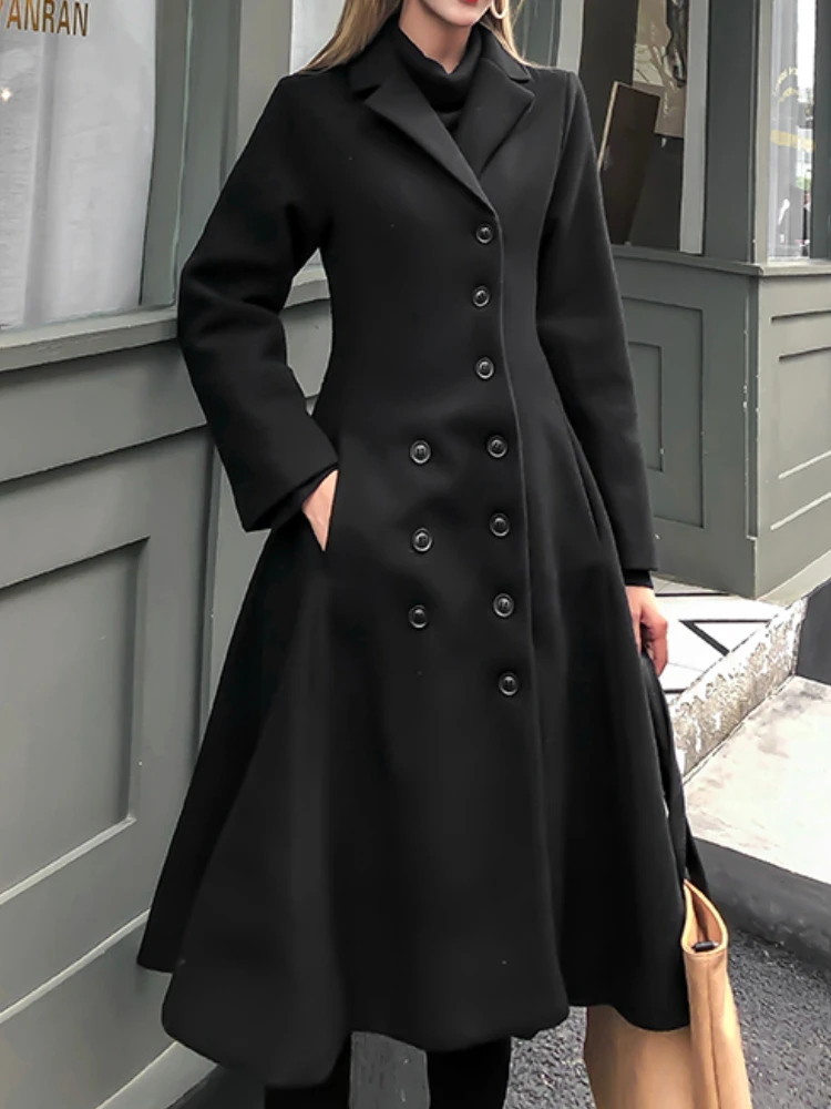 Женское шерстяное пальто с длинным рукавом, повседневное элегантное деловое ТРАПЕЦИЕВИДНОЕ пальто, уличная одежда, винтажная накидка в Корейском стиле, новинка
Женское шерстяное пальто с длинным рукавом, повседневное элегантное деловое ТРАПЕЦИЕВИДНОЕ пальто, уличная одежда, винтажная накидка в Корейском стиле, новинка