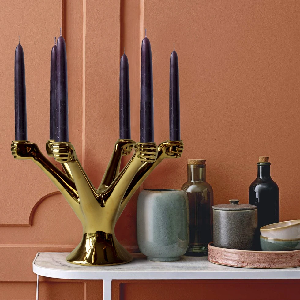 Керамический подсвечник zq, роскошный золотой подсвечник с несколькими головками, модель для комнаты, обеденного стола, фотореквизит, украш...
Керамический подсвечник zq, роскошный золотой подсвечник с несколькими головками, модель для комнаты, обеденного стола, фотореквизит, украш...