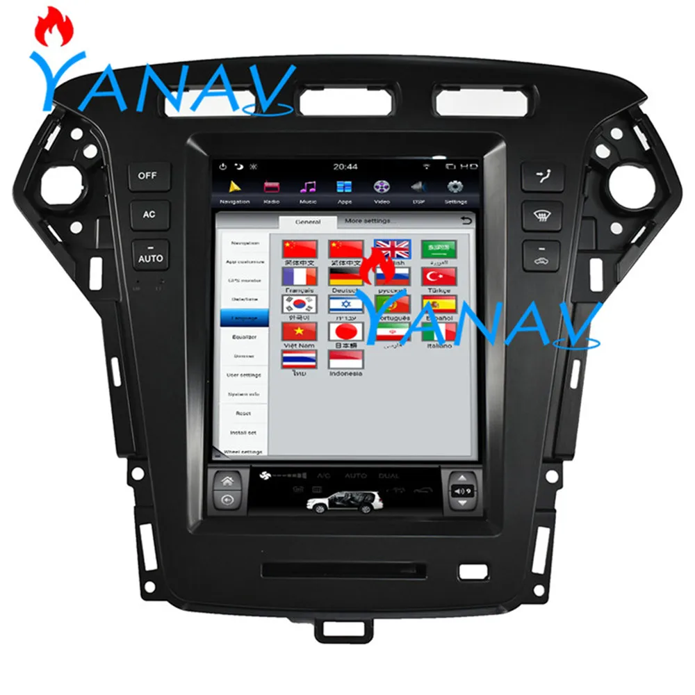For Ford-Mondeo 2011-2013 Android 10.4 inch car audio GPS navigation car stereo multimedia autoradio MP3 player Vertical screen
For Ford-Mondeo 2011-2013 Android 10.4 inch car audio GPS navigation car stereo multimedia autoradio MP3 player Vertical screen