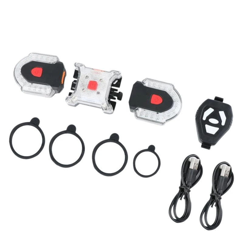 Bicycle Indicators Light Taillight Turn Signals Lights Wireless Remote Control Waterproof for Mountain Bike Road-Bike
Bicycle Indicators Light Taillight Turn Signals Lights Wireless Remote Control Waterproof for Mountain Bike Road-Bike