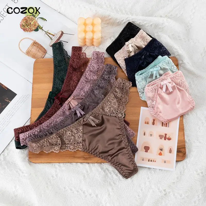 COZOK женские сексуальные трусики, модные открытые удобные трусики, женские стринги, Т-образные трусики, сексуальные кружевные трусики, нижнее белье
COZOK женские сексуальные трусики, модные открытые удобные трусики, женские стринги, Т-образные трусики, сексуальные кружевные трусики, нижнее белье