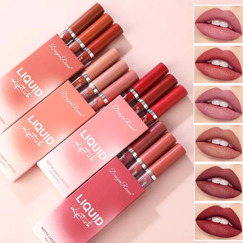 3pcs Velvet Matte Lip Gloss Set Lip Tint Combo Waterproof Long-wear Liquid Lipstick Lip Colour Lips Makeup Women Cosmetics
3pcs Velvet Matte Lip Gloss Set Lip Tint Combo Waterproof Long-wear Liquid Lipstick Lip Colour Lips Makeup Women Cosmetics