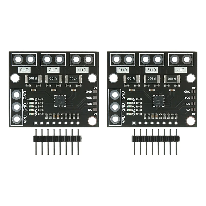 2X I2C SMBUS INA3221 Triple-Channel Shunt Current Power Supply Voltage Monitor Sensor Board Module Replace INA219
2X I2C SMBUS INA3221 Triple-Channel Shunt Current Power Supply Voltage Monitor Sensor Board Module Replace INA219
