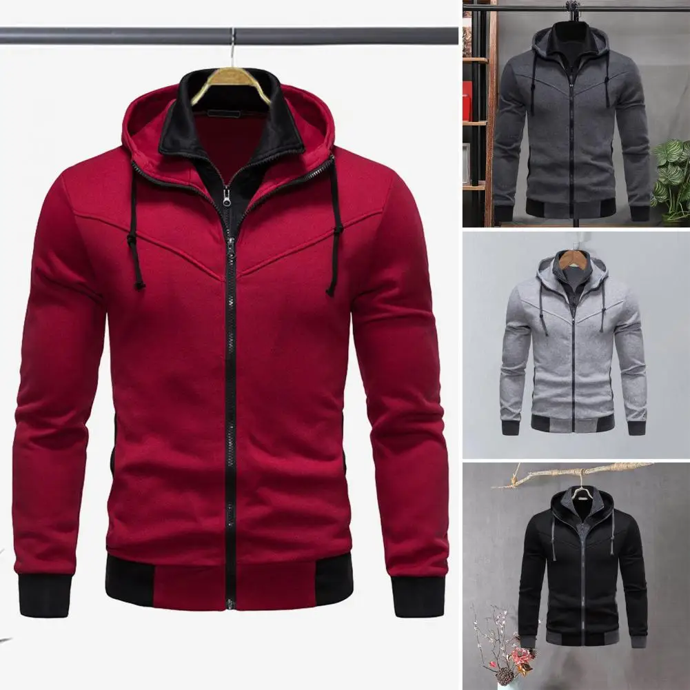 2023 Autumn/Winter Men's Coat Personalized Color Matching Double Zipper Hooded Cardigan Slim Fit Sweater Men's Designer Clothing
2023 Autumn/Winter Men's Coat Personalized Color Matching Double Zipper Hooded Cardigan Slim Fit Sweater Men's Designer Clothing