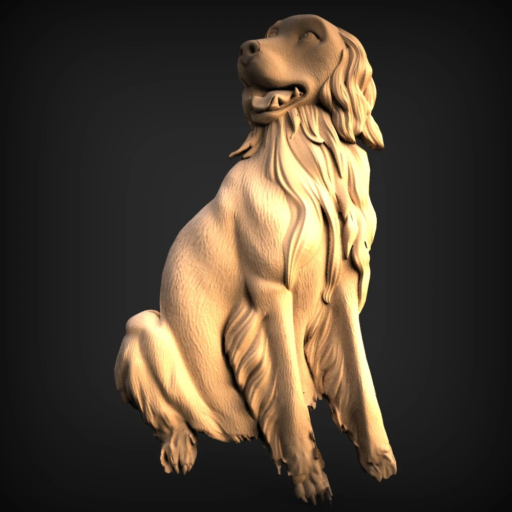 3D модель животного STL для CNC маршрутизатора рельефная резьба Artcam Aspire Dog щенок (An3)
3D модель животного STL для CNC маршрутизатора рельефная резьба Artcam Aspire Dog щенок (An3)