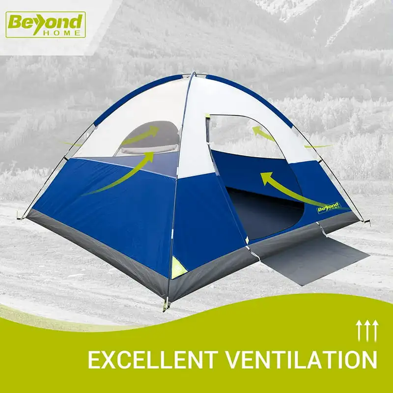 Dome Camping Tent, 6-Person Tent for Family Camping & Outdoor Hiking, Upgraded Ventilation
Dome Camping Tent, 6-Person Tent for Family Camping & Outdoor Hiking, Upgraded Ventilation