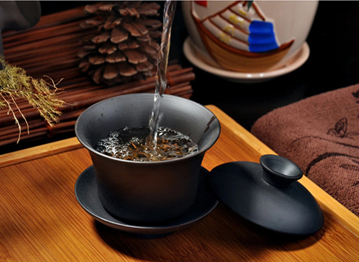 Акция! Высококачественные элегантные китайские чайные кружки Gaiwan чашка для чая