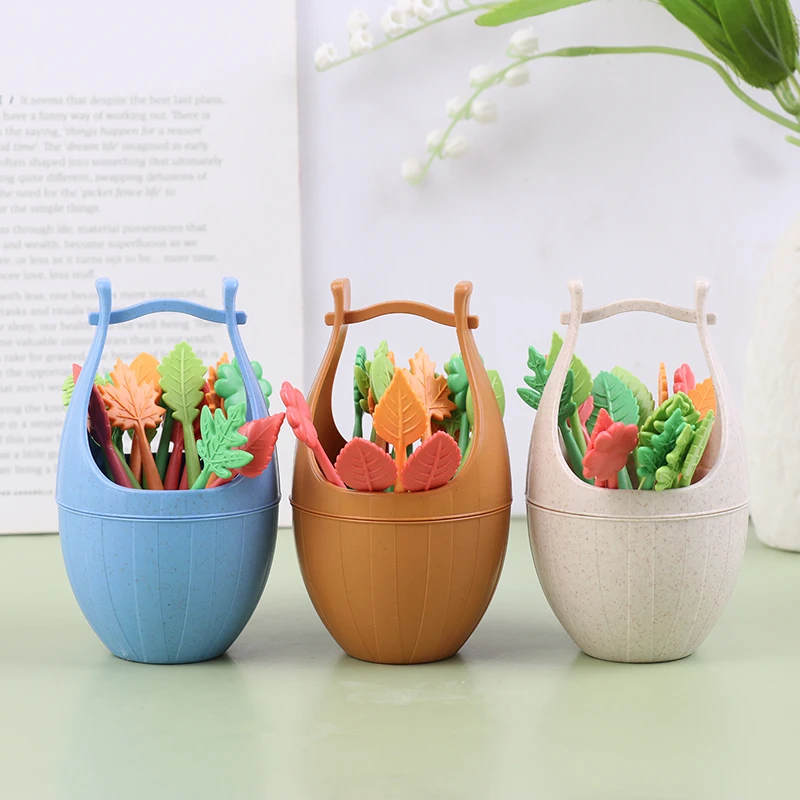 16Pcs Mini Barrel Fruit Fork Cake Dessert Decoration Wheat Fiber Kitchen Tool Fruit Snack Fork
16Pcs Mini Barrel Fruit Fork Cake Dessert Decoration Wheat Fiber Kitchen Tool Fruit Snack Fork