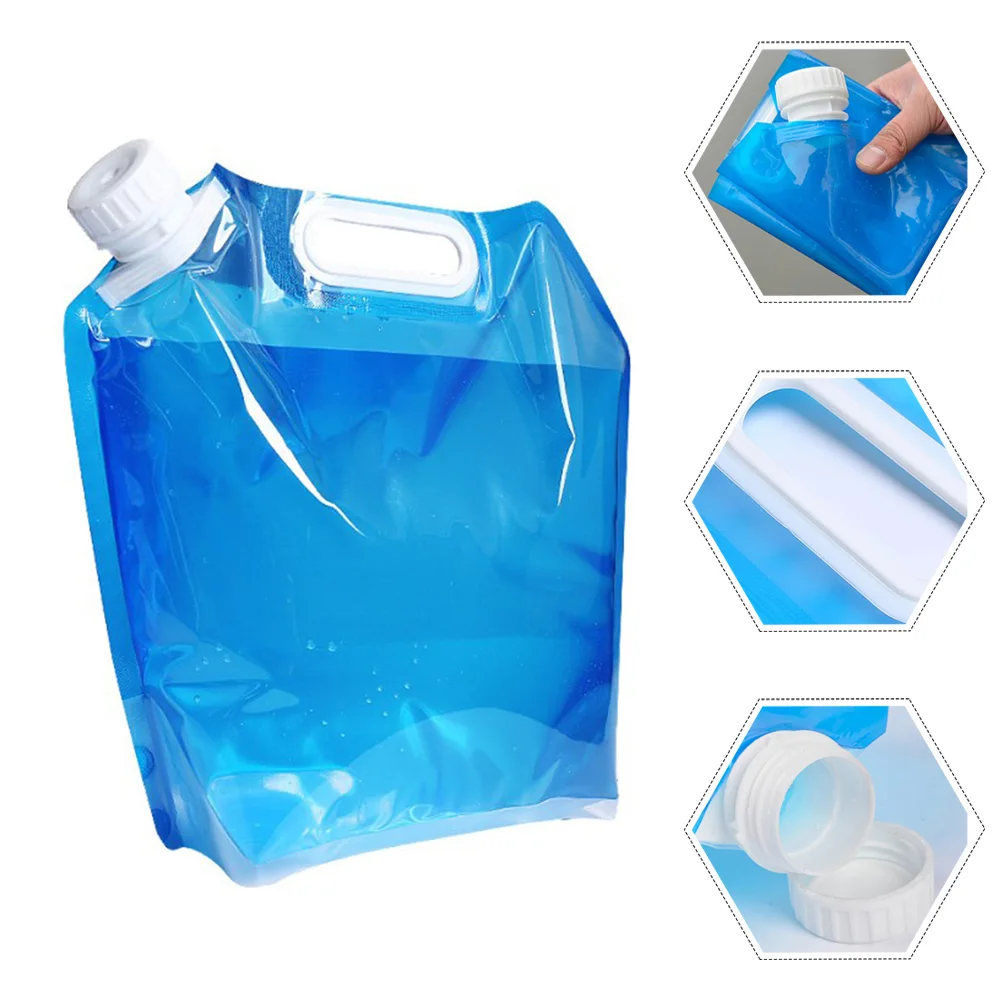 5L Water Storage Bag Outdoor Hiking Survival Hydration Storage Equipment Tool Blue Food Grade PE 11.81 X 12.79 Inch/30 X 32.5cm
5L Water Storage Bag Outdoor Hiking Survival Hydration Storage Equipment Tool Blue Food Grade PE 11.81 X 12.79 Inch/30 X 32.5cm
