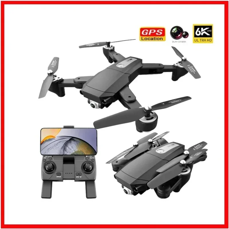 

S604 Pro Drone GPS Folding Long Endurance Optical Flow Dual Camera 4K HD Aerial Four Axis Aircraft One Click Return Drone