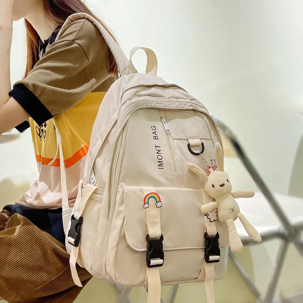 Kawaii Female Laptop Bag Women College Student Travel Backpack Cute Girl White School Bag Waterproof Nylon Lady Backpack Fashion
Kawaii Female Laptop Bag Women College Student Travel Backpack Cute Girl White School Bag Waterproof Nylon Lady Backpack Fashion