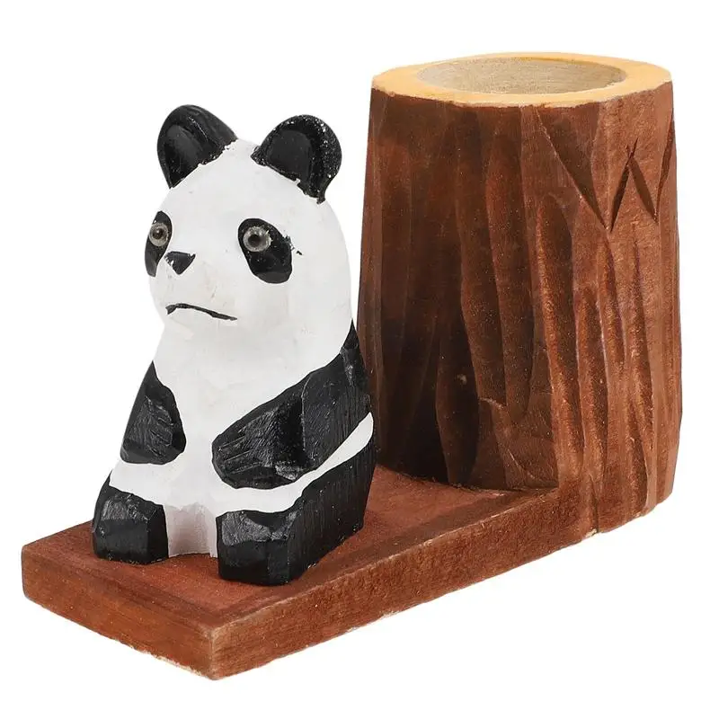 Wooden Desk Pen Holder Pencil Storage Box Carton Panda Design Pen Holder Wooden Pencil Ruler Holder Desktop Stationery Organizer
Wooden Desk Pen Holder Pencil Storage Box Carton Panda Design Pen Holder Wooden Pencil Ruler Holder Desktop Stationery Organizer