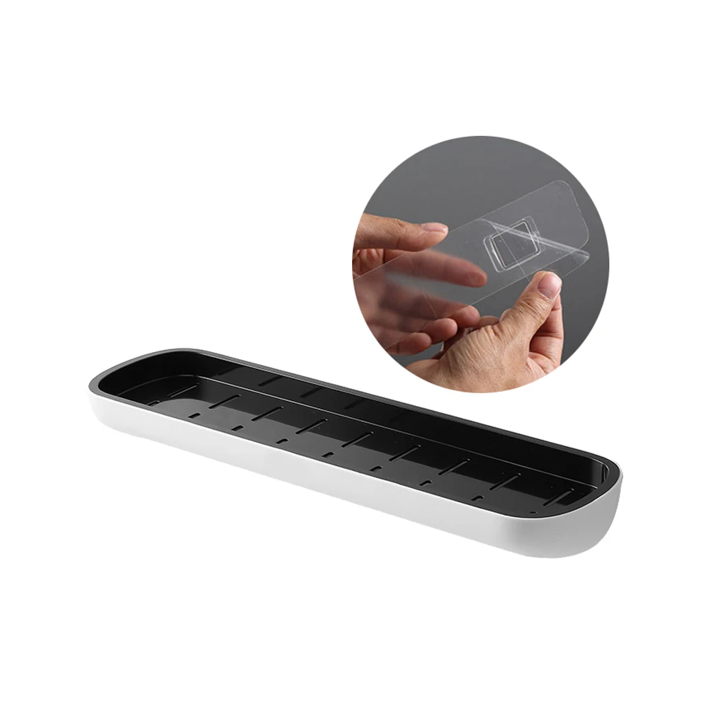 Practical Bathroom Shelf Home Decor Wall Mounted No Drill Accessories Convenient Single Layer Universal Multipurpose Decoration
Practical Bathroom Shelf Home Decor Wall Mounted No Drill Accessories Convenient Single Layer Universal Multipurpose Decoration
