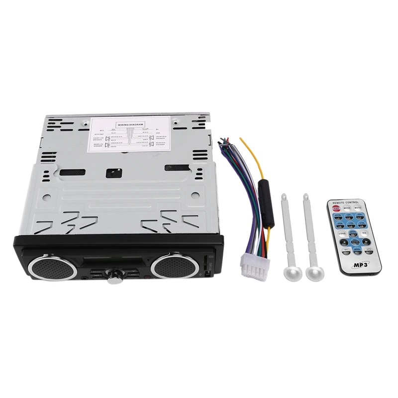 1 Din Car Radio Built-In 2 Speakers MP3 Player Playback Hands-Free Stereo FM Support USB SD AUX Audio Player Bluetooth
1 Din Car Radio Built-In 2 Speakers MP3 Player Playback Hands-Free Stereo FM Support USB SD AUX Audio Player Bluetooth