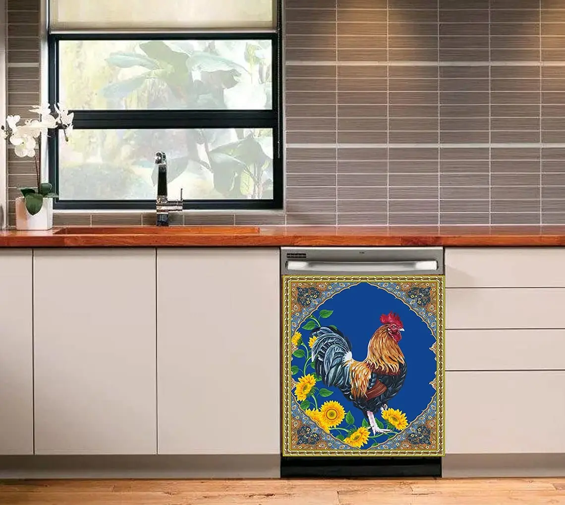 gifts for mom, animal dishwasher magnetic lid, rooster sunflower kitchen decor, funny animal chicken fridge panel decal horse
gifts for mom, animal dishwasher magnetic lid, rooster sunflower kitchen decor, funny animal chicken fridge panel decal horse
