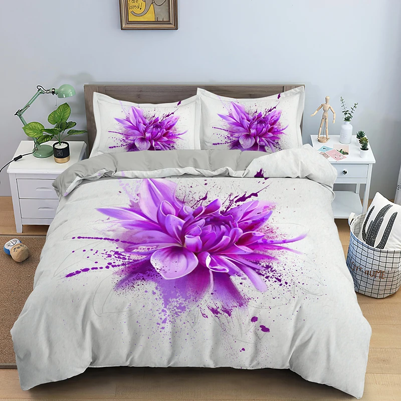 Bedding Set for Women Lovely Floral 2/3pcs Polyester Quilt Cover Blooming Flowers King Queen Duvet Cover Red Pomegranate Flower
Bedding Set for Women Lovely Floral 2/3pcs Polyester Quilt Cover Blooming Flowers King Queen Duvet Cover Red Pomegranate Flower