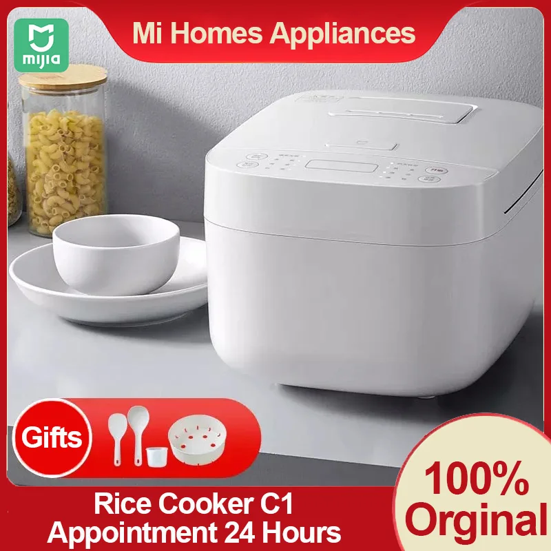 Оригинальная рисоварка Mijia C1 3L 4L бытовая электрическая машина для приготовления пищи подогреватель 24 часа назначение СВЕТОДИОДНЫЙ Дисплей ...
Оригинальная рисоварка Mijia C1 3L 4L бытовая электрическая машина для приготовления пищи подогреватель 24 часа назначение СВЕТОДИОДНЫЙ Дисплей ...