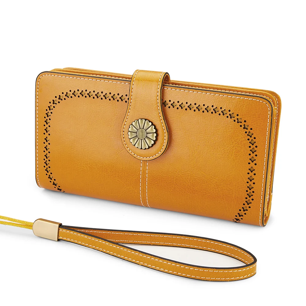 Vananba Womens Multi Card Large Capacity Wallets RFID Blocking Genuine Leather Credit Card Holder Wristlet Organizer with Zipper
Vananba Womens Multi Card Large Capacity Wallets RFID Blocking Genuine Leather Credit Card Holder Wristlet Organizer with Zipper
