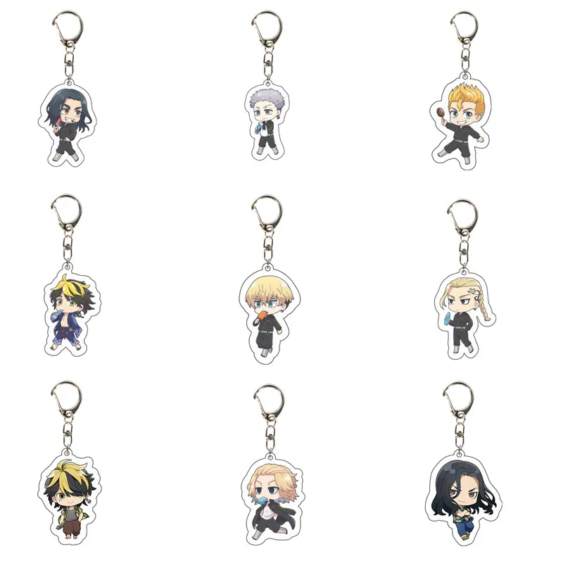 Tokyo Revengers Keychain Anime Character Mikey Draken Chifuyu Kazutora Cosplay Bag Pendant Keyring Fans Collection
Tokyo Revengers Keychain Anime Character Mikey Draken Chifuyu Kazutora Cosplay Bag Pendant Keyring Fans Collection