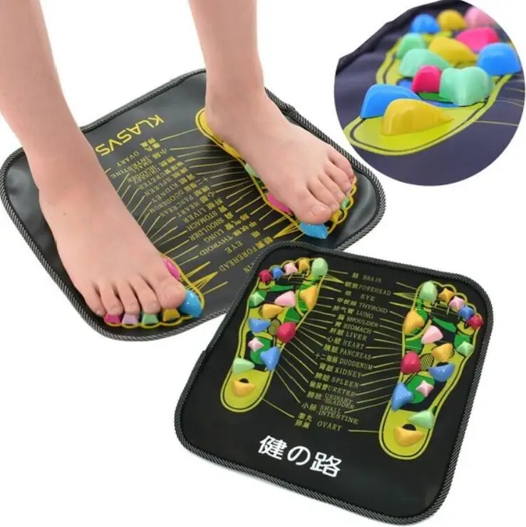 Stress Relief Reflexology Walk Stone Road Foot Massage Mat Acupressure Relax Massage Pad Trigger Point Heath Therapy Relax Pain
Stress Relief Reflexology Walk Stone Road Foot Massage Mat Acupressure Relax Massage Pad Trigger Point Heath Therapy Relax Pain