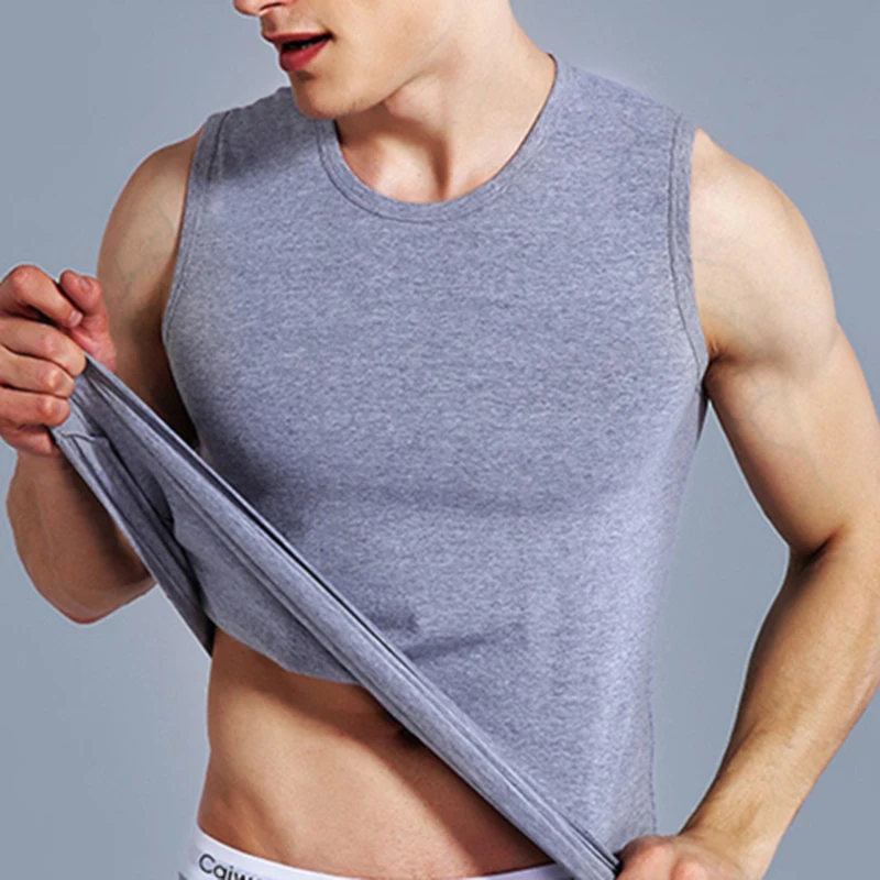 Men Muscle Vests Cotton Underwear Sleeveless Tank Top Solid Muscle Vest Undershirts O-neck Gymclothing Bodybuilding Tank Tops
Men Muscle Vests Cotton Underwear Sleeveless Tank Top Solid Muscle Vest Undershirts O-neck Gymclothing Bodybuilding Tank Tops
