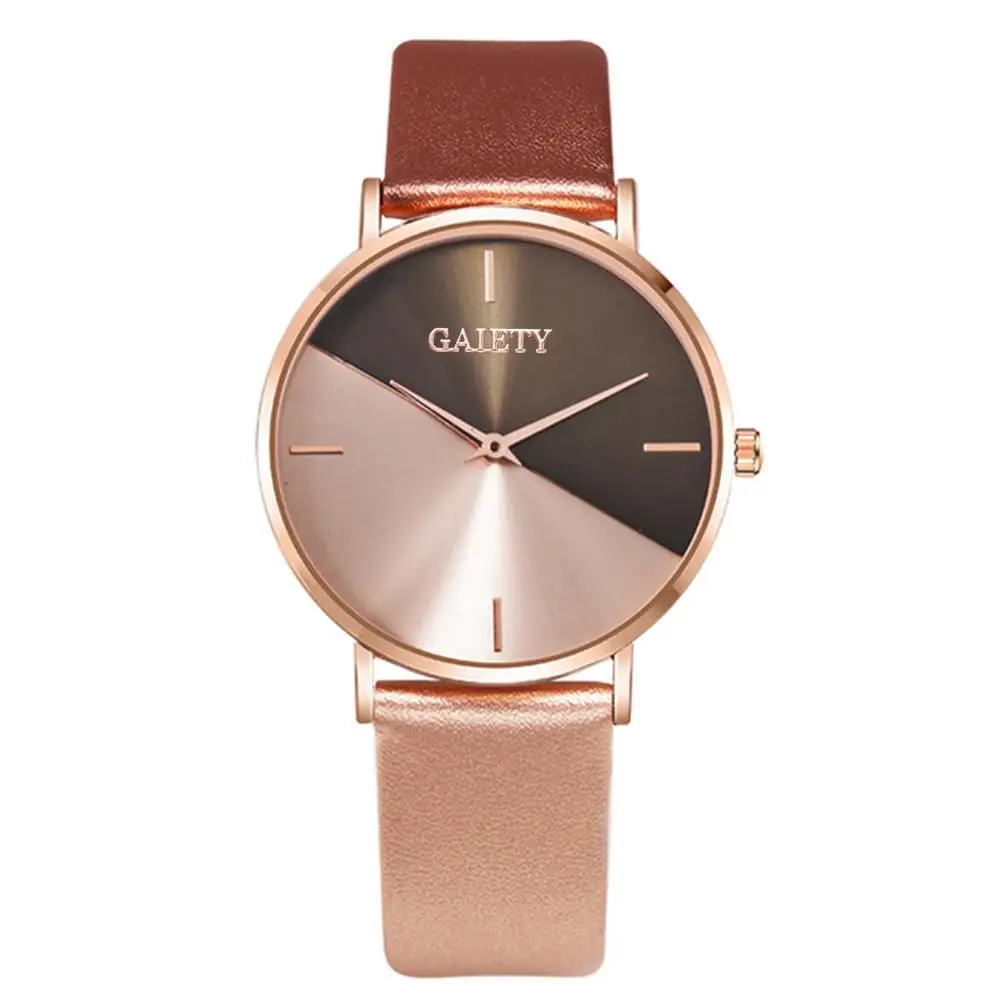 Elegant Luxury Women Watches Rose Gold Leather Strap Ladies Dress Watch Female Clock Versatile Personality Quartz Watch Montre
Elegant Luxury Women Watches Rose Gold Leather Strap Ladies Dress Watch Female Clock Versatile Personality Quartz Watch Montre